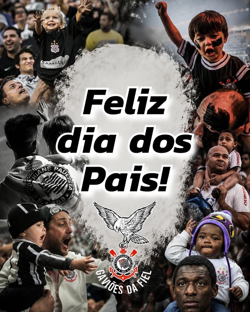 gavioesoficial's tweet photo. FELIZ DIA DOS PAIS

Neste Dia dos Pais, prestamos nossa homenagem a todos os pais e, em especial, aos que carregam com orgulho as cores do Coringão.

Reconhecemos e agradecemos aos que transmitiram valores, dedicaç��o e paixão pelo Timão, perpetuando esse legado de geração em geração sempre em prol do grandioso Corinthians.

#Corinthians #Gaviões #LHP #DiadosPais