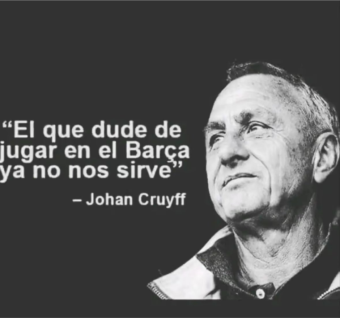 RBlaugrana8's tweet photo. He estado reflexionando sobre las palabras de Ferran y quiero desahogarme:

Ferran, no. El Barça no te debe demostrar nada. Tú eres el que tiene que demostrar que quieres al Barça.

•  Lewandowski dejó el mejor equipo del mundo (el Bayern en su mejor momento) en el pico de su carrera solo para venir aquí y pelear por devolver al club a lo más alto.

•  Szczesny salió del retiro para ponerse la camiseta.

•  Xavi rechazó ofertas millonarias de Arabia porque solo quería entrenar al club de su vida… y lo hizo en el peor momento económico e institucional de la historia reciente.

•  Dani Olmo esperó la oferta del Barça, rechazó otras, y cuando vino el lío de la inscripción no se fue a otro lado.

•  Messi aceptó cobrar un 50 % menos solo para quedarse.

•  Adama rechazó contratos importantes y se vino porque quería el Barça cuando el club ya no pudo pagarle se fue, y su carrera nunca volvió a ser la misma.

•  Kessie se fue para aliviar la masa salarial cuando él no quería marcharse.

•  Iñigo Martínez igual que Kessie: además de que vino y se quedó en condiciones que otros no habrían aceptado cuando era titular en su equipo.

Ninguno de ellos salió a decir “el Barça debe demostrarme que me quiere”.
Vinieron, se quedaron o se sacrificaron porque querían al club.
El que tiene que demostrar algo eres tú.