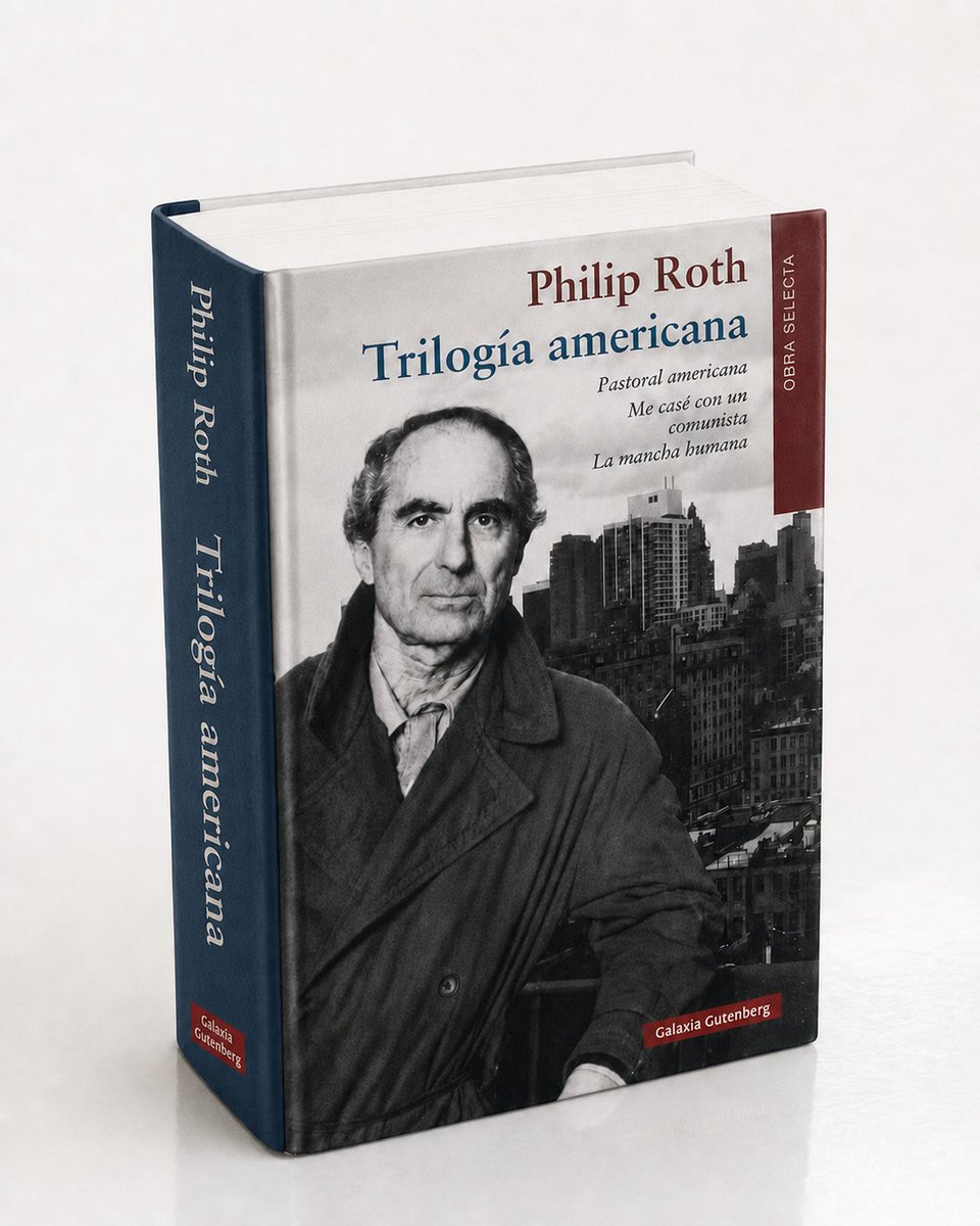 librofilos's tweet photo. Hace una semana encontré esta edición de la Trilogía americana, de Philip Roth, en la Feria Internacional del Libro de Lima. Aunque no pude comprarla, ingresó directamente a mi lista de pendientes urgentes.

El volumen reúne Pastoral americana, Me casé con un comunista y La mancha humana.

¿Han leído esta trilogía? ¿Qué les pareció? ¿Con cuál de las tres novelas recomendarían empezar?