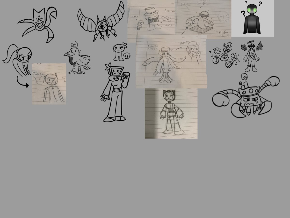 ShamCanvas2nd's tweet photo. Hey lads. Just wanna make a quick announcement that there will be a slow down of posts. Mainly because I think I have artblock -_-

So to compensate, here’s some concepts/ideas for upcoming OCs in the future. Take care now!
#artmoots #originalcharacters #ocart https://t.co/xzUSTCcHpe