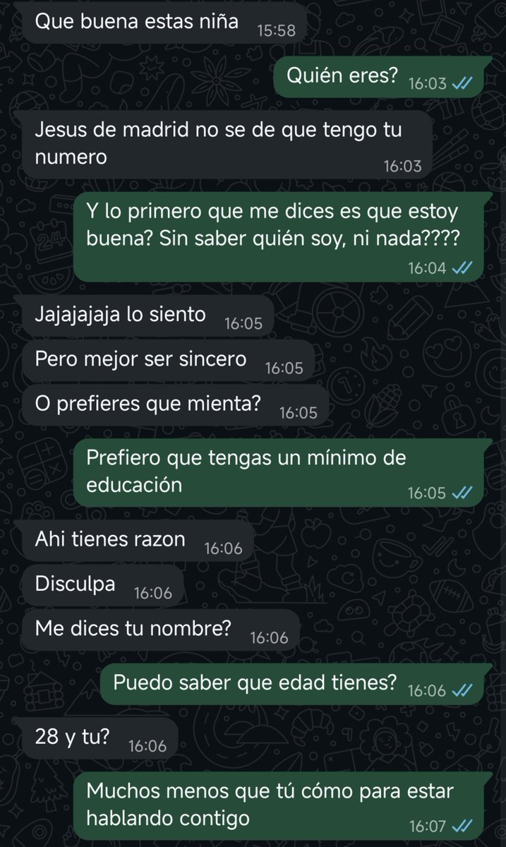 Nantzb_'s tweet photo. Ah perdón, no pensé que interesarme en la identidad de un señoro que encima tiene mi número, estuviera mal, pido disculpas (?) 🤡🤡 https://t.co/JYFdw3c4di