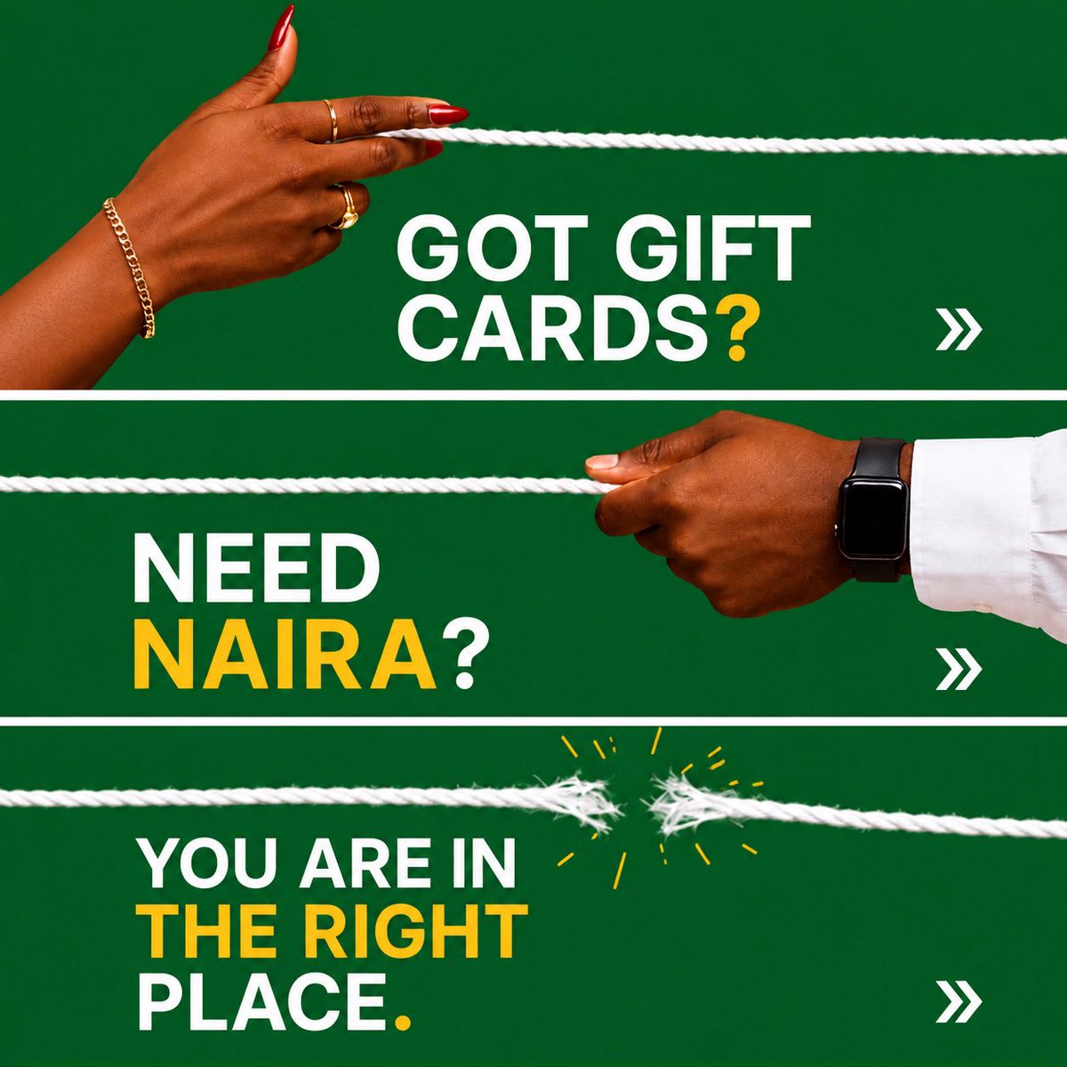 Belikeifamed's tweet photo. Don’t let your unused gift cards sit idle! Turn them into Naira quickly, securely, and conveniently with iFAMED. 💳💰

The iFAMED App is coming soon to the Play Store and App Store! 📲

For now, trade your gift cards with iFAMED via WhatsApp or Telegram: 08125141226.

@ifamedCO https://t.co/1TnOUUHu9B