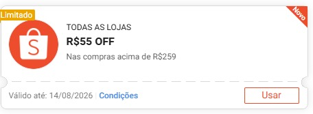 ImportaHardware's tweet photo. CUPOM SHOPEE
R$55 de desconto em R$259
C0NTNG3NAF
Resgate os cupons e ajude o canal comprando pelo link:
https://t.co/XuYuxxVGiq
https://t.co/E3JNrN9AbU

CUPONS SHOPEE: https://t.co/mwxwDf2SvR https://t.co/CKrgXEO7yw