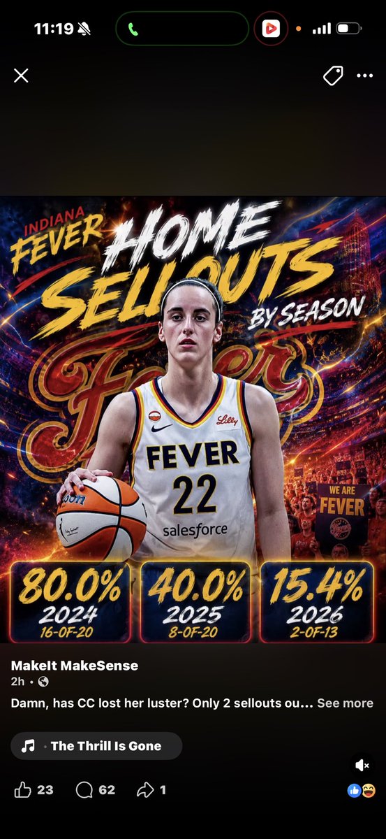 DaQueenbad's tweet photo. @BuckarooLil @cajuncutie1980 @realkarenjean @Cee207282630588 @WNBA @sophaller @CaitlinClark22 @espn Sophie doesn’t mean shit to the WNBA she’s not a starter and she rides the bench. She got famous for riding CC coattail being her so call enforcer. The WNBA will survive if they leave and CC ain’t selling out her own arena anymore so nobody needs her. Olivia Miles is taking over. https://t.co/pmCB0yvMo7