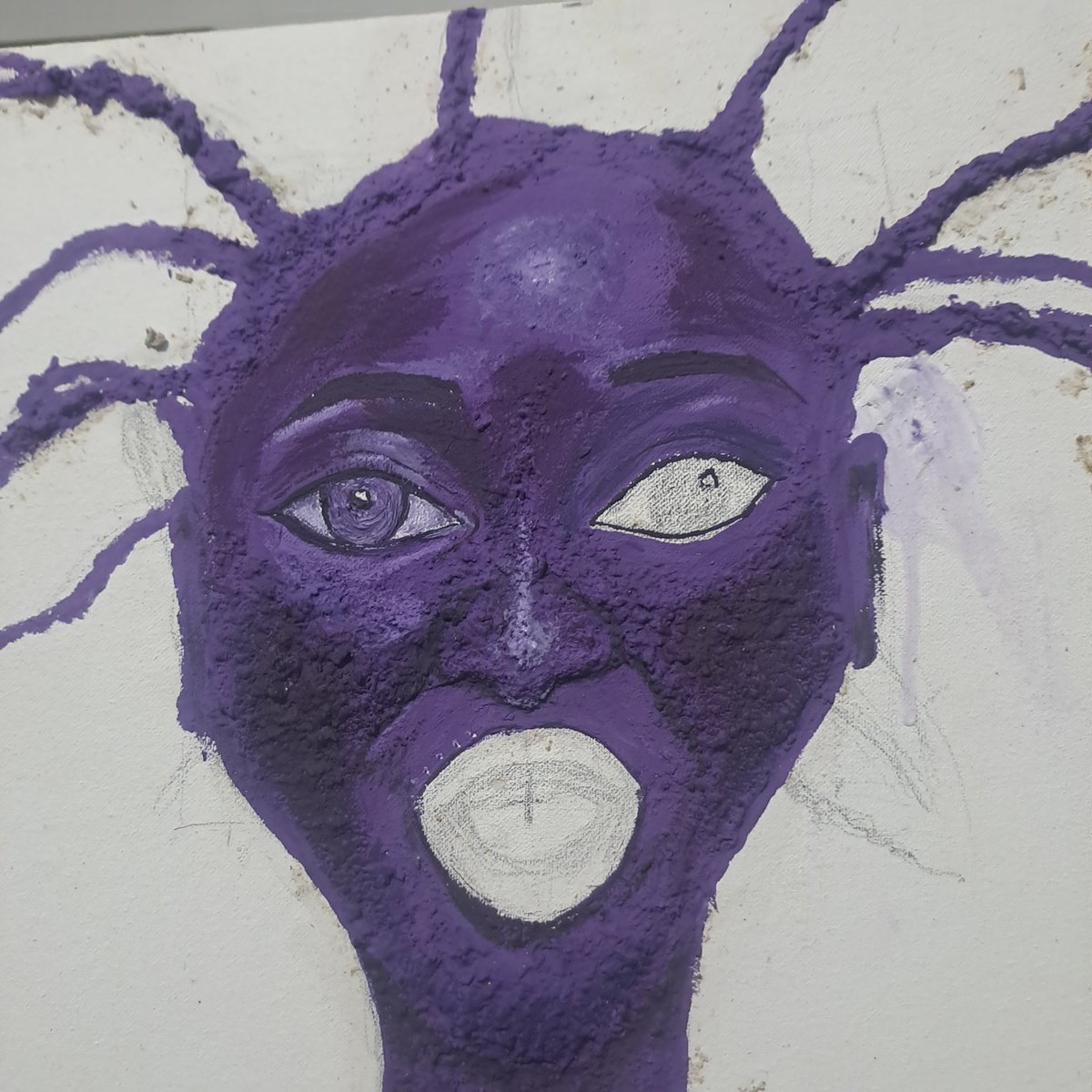 NelleMedja's tweet photo. 50% terminé 

#peintre
#artiste 
#sculptopeintre https://t.co/QJaTrc3sKY