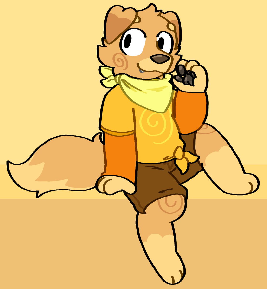 rusty_noodles's tweet photo. Expirementing with my sona's outfit
#Doggust https://t.co/LCzEBAmKnh