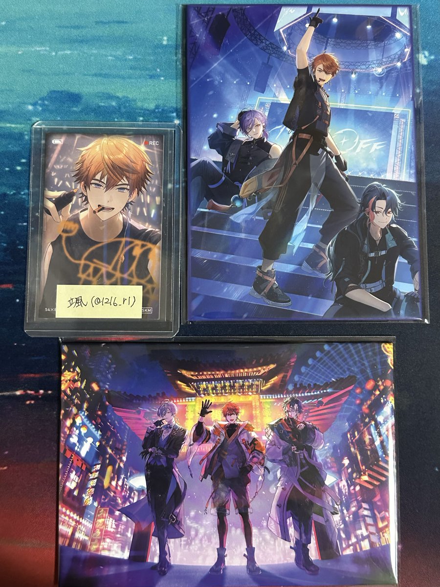 1216_rl's tweet photo. 【交換】3SKM 1st LIVE ”One-Off” ランダムカード チェキ アートボード 

譲：画像
求：IDカード(⬅️含む場合は任意◎)

郵送のみ。異種交換◎ (ｱｰﾄﾎﾞｰﾄﾞ⇄ 求も)
ｻｲﾝは同種希望、3枚目は当方2:1
ご不快でなければ比率違いも検討します。
1枚からでもお気軽にお声掛けください。 https://t.co/fvh5RWLdux
