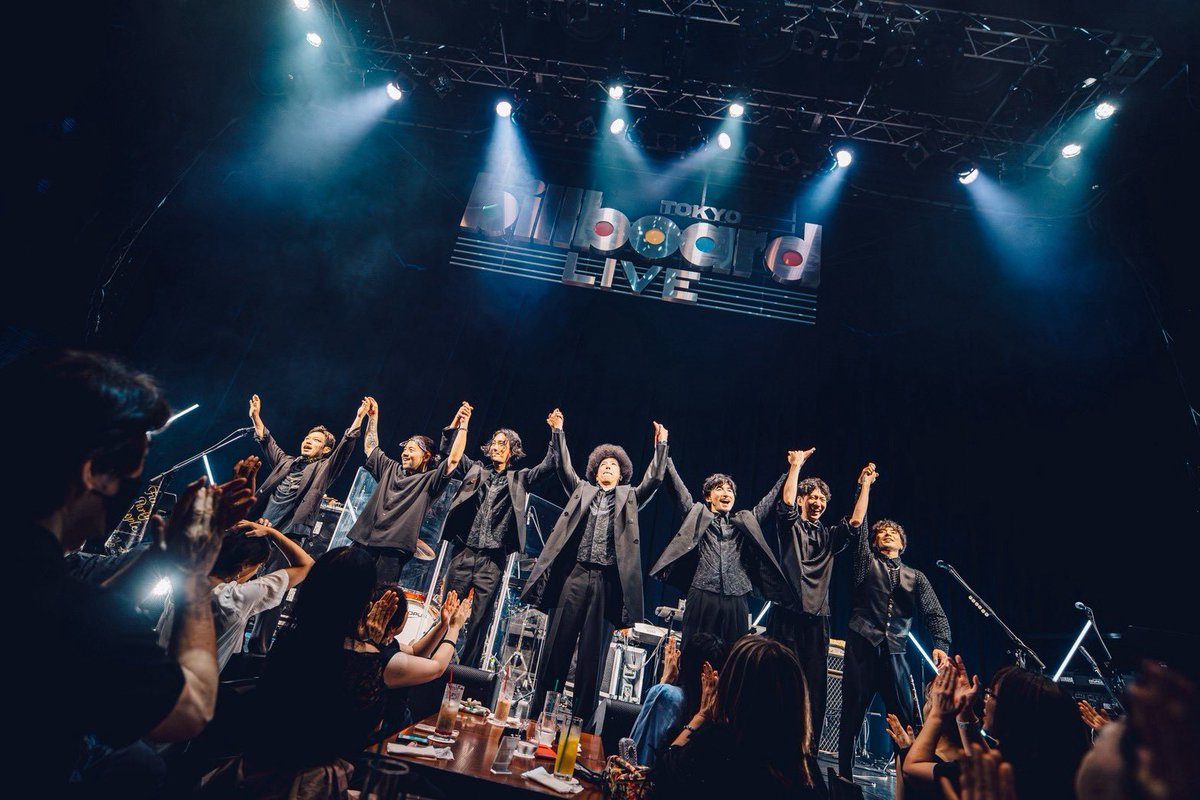 BRADIO_official's tweet photo. ━━━━━━
 #BRADIO
Billboard Live
2026 
━━━━━━

Thank you Funky Party People！
Thank you billboard live TOKYO

今年のビルボード公演終幕！
次回はBRADIO DANCE PARTY TOURでお会いしましょう���

photo by ゆうと。(@musicmagic3923 )

#BRADIO https://t.co/4ztl7cV6Cv