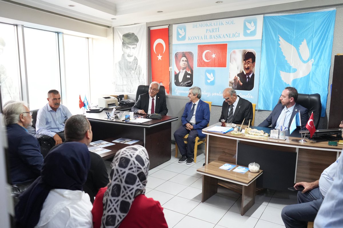 OnderAksakal's tweet photo. Genel Başkan Yardımcımız ve Örgüt Kurulu Başkanımız Sayın Av. Uğur Erden ile birlikte Konya İl Örgütümüzü ziyaret ettik. 
İl Başkanımız Sayın Levent Tatlı ve İlçe Başkanlarımıza, teşkilatımızın Yönetim Kurulu üyelerine teşekkür ediyorum. https://t.co/9lQpDycQSG