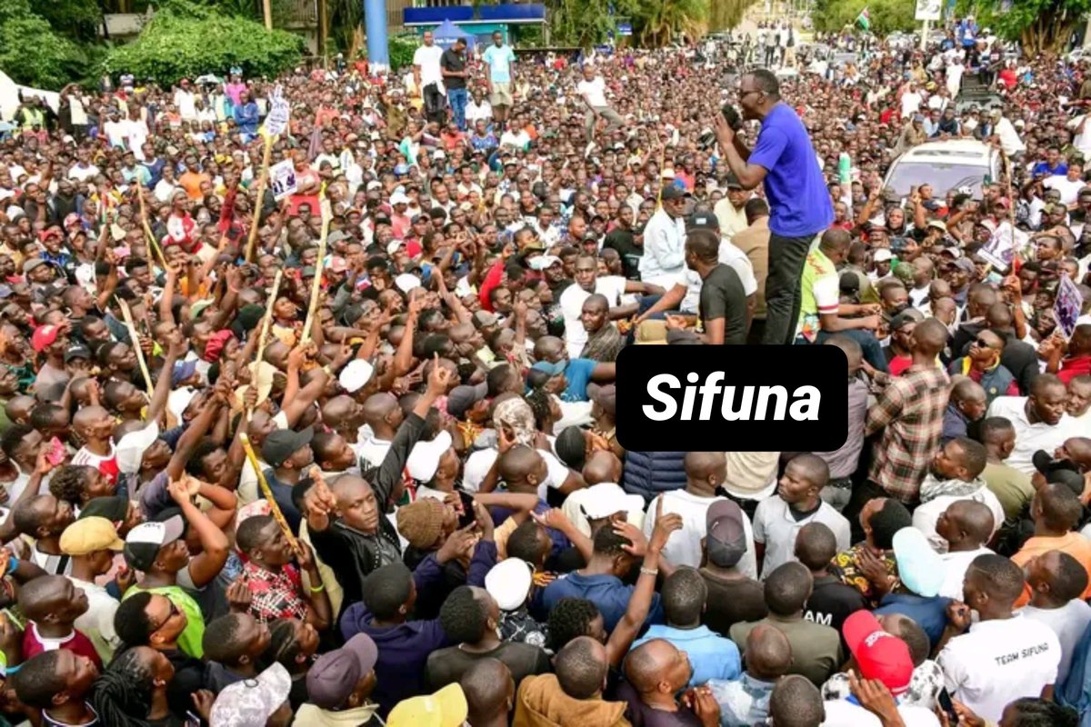 Auncleedduh's tweet photo. The meeting between Sifuna and Ruto https://t.co/84fSl1U6a9
