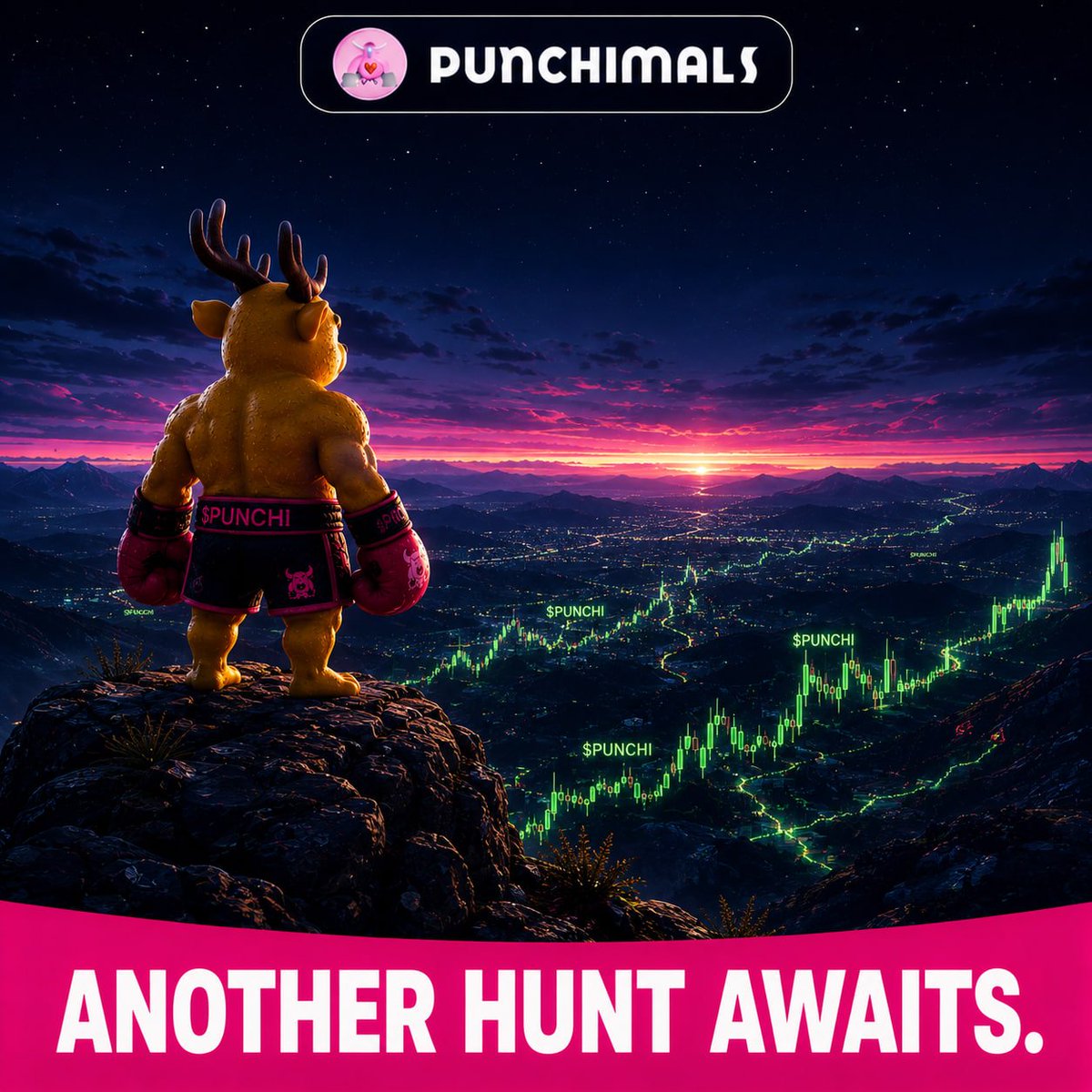 punchimals's tweet photo. Sunday. The terrain is set. 
The chart is forming.
$PUNCHI traders are already scoping the week ahead.

Trade $PUNCHI
 https://t.co/zIFuo6tljk

#Punchimals #PUNCHI #CryptoTrading #Web3 #DYOR https://t.co/sJ39QXQuvv