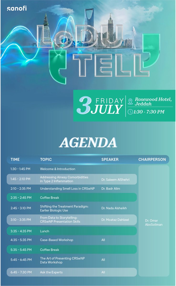 nadaats's tweet photo. First Lo-DuTell Jeddah 3 July 2026. 
Honer to be speaker &amp; instructor https://t.co/gvcdQq26T1