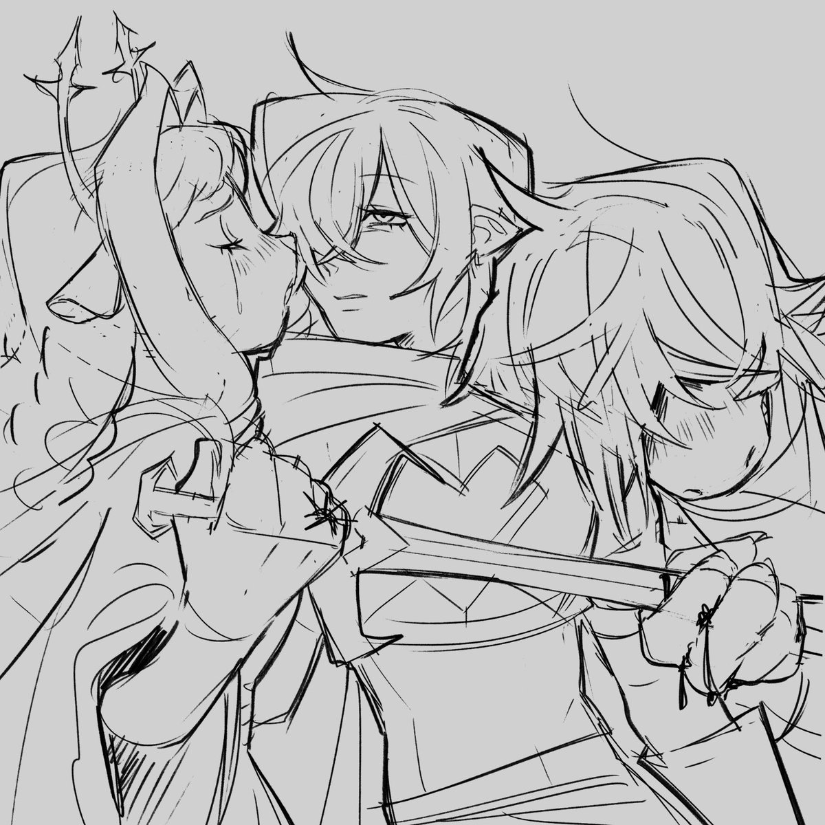 Straberrymiilk's tweet photo. *explodes*
#deltarunefanart #deltaruneㅤㅤㅤ https://t.co/g1EahbpdvD