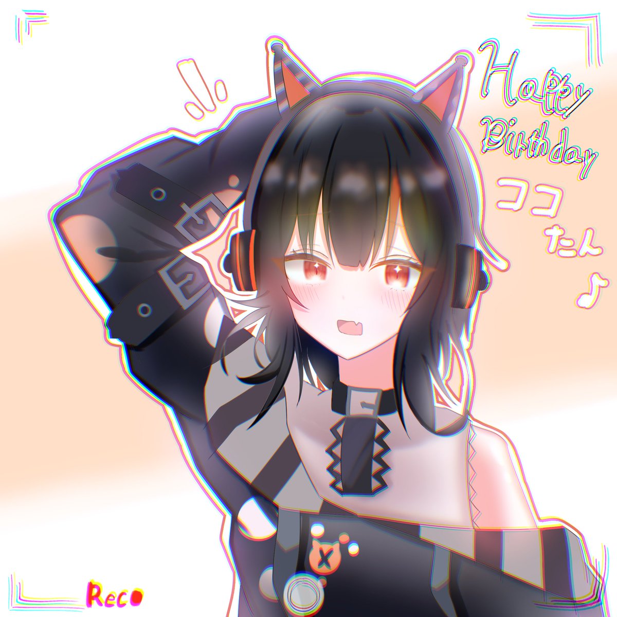 Aether_TDS's tweet photo. １日出遅れちゃいました
ココたんおめでとう！

#沢渡ココ生誕祭2026 
#まのさば二次創作 https://t.co/7JocGE39r6