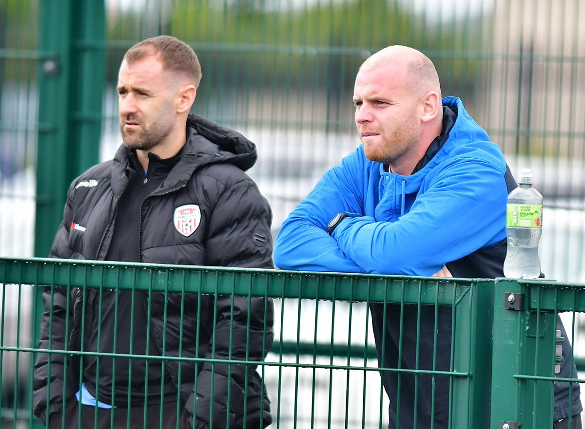 derrycityfc's tweet photo. Interested spectators at the Shared Village this afternoon as Derry City U17s take on Longford Town. https://t.co/xztuDaRThf