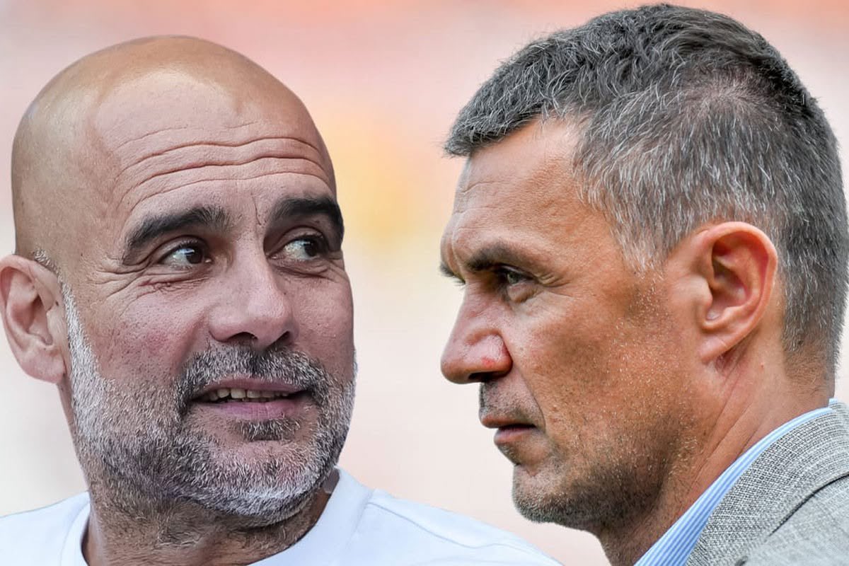 FabrizioRomano's tweet photo. 🚨 Paolo Maldini: “We were extremely close to getting Pep Guardiola as new Italy head coach”.

“Pep was gonna accept same salary as previous coach and also started thinking about the players and the potential line up…”, told Corriere.

“After few days, Pep decided to reject as he was tired and he wants to spend some time with his family… we respect that”.
