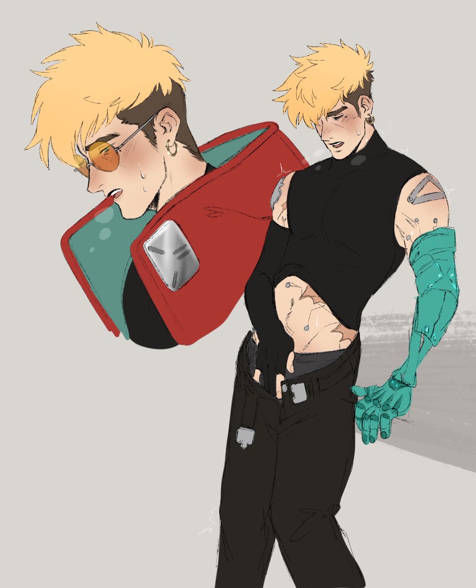 so_aly_art's tweet photo. ♡
#vash #trigunstampede #tristamp https://t.co/j9UobhJ3P3