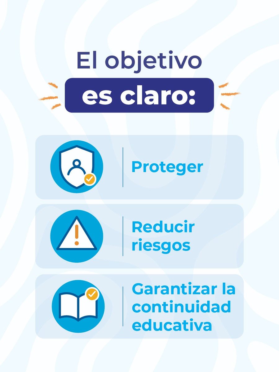 Educacion_Ec's tweet photo. ¡Anticiparnos es la mejor manera de cuidar a la  comunidad educativa! 🏫

Desde el MINEDEC ejecutamos una inversión superior a los USD 1,3 millones enfocados en obras y respuesta oportuna ante los posibles efectos del Fenómeno de El Niño, para proteger y garantizar la continuidad educativa.

🔗 Conoce más ➡️ https://t.co/Bd4OEFBGTx