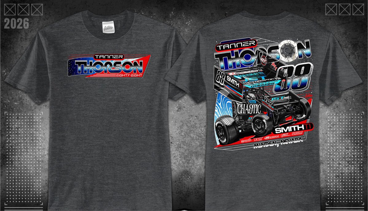 TThorsonRacing's tweet photo. $25 shirts online now! Youth sizes are available also. 

Will be shipping out everyday throughout this upcoming week. 📦 https://t.co/sqT4KoQIUP https://t.co/flr7mCjVwD