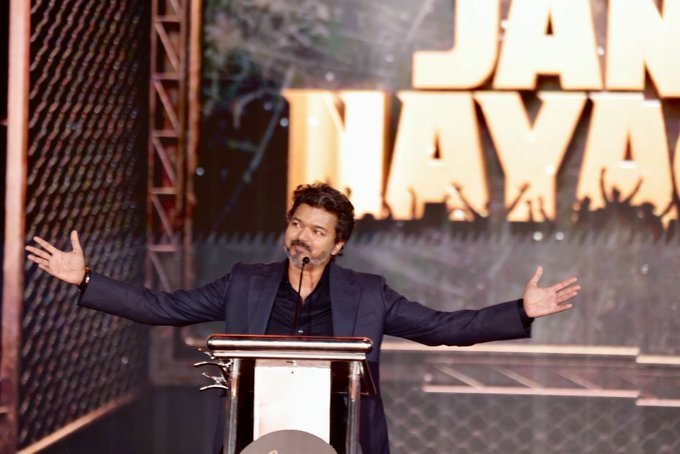 KVFC_Official's tweet photo. #JanaNayagan became the 1st A-Certified ( 18+ ) Movie in History to gross above 150 CRORES Mark at Tamilnadu Box-office 🙏🔥 https://t.co/mQWzU5bue2