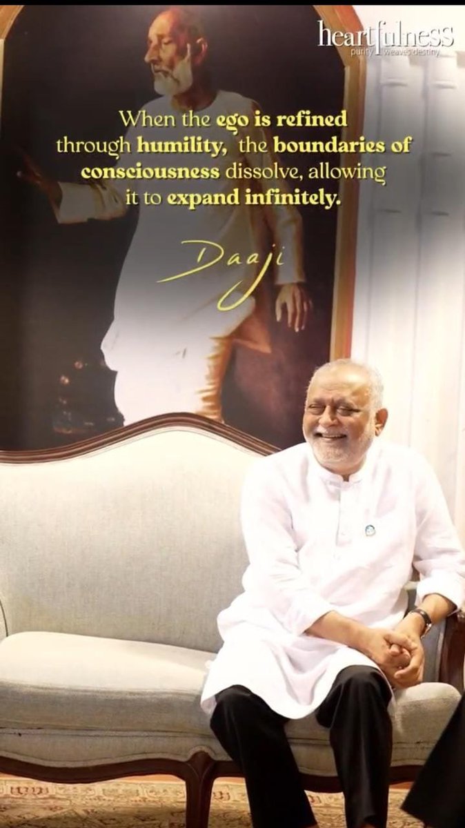 amar200359's tweet photo. दाजी कहते है

संतोष का अर्थ है भीतर से भरपूर होना।  
यह उस शांत एहसास का नाम है कि इस पल में ज़रूरी कुछ भी कम नहीं है।  
और इसी एहसास से काम करने की शक्ति आती है — ज्यादा स्पष्टता और शांति के साथ।

---  
संतोष मतलब "मेरे पास अभी जो है वही काफी है" ये समझ जाना। https://t.co/NbNRBxcngV