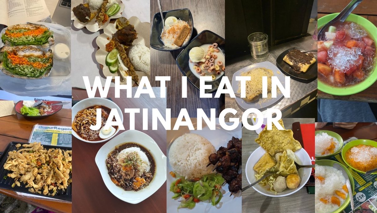 oskmitb's tweet photo. ✧･ﾟ:  What I Eat in Jatinangor 🍱 ✧･ﾟ

Bingung mau makan apa? Nih, beberapa rekomendasi makanan yang enak dan wajib dicoba di Jatinangor! #ArkanInfo 

A Thread https://t.co/9Pc50kPGWh