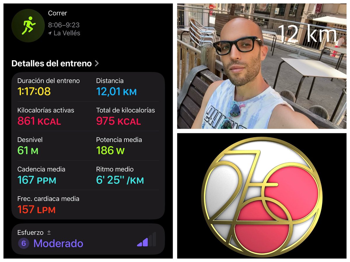 David_Cadd's tweet photo. 🏃🏻 #SoyRunner 🏃🏻
Hoy empiezo el día cumpliendo dos objetivos que me hacen especial ilusión: volver a alcanzar los 12 km y sumar 2750 días de entrenamiento. 💪🏻 Kilómetros, constancia y muchas ganas de seguir sumando. https://t.co/gP1341EezB