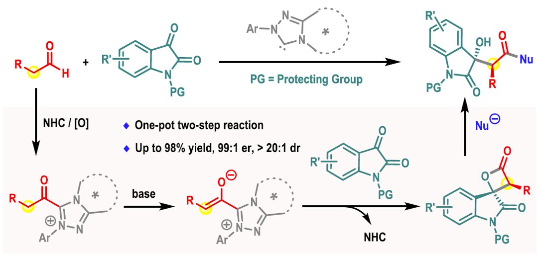 yxxwqhts_coys's tweet photo. Concise Report

Enantioselective Synthesis of 3-Hydroxy Oxindoles via NHC-Catalyzed [2 + 2] Cycloaddition

https://t.co/WDyDjAj9r8

CJC (IF 5.7) editorial board is seeking global chemists. Contact me to join us!

#CJC #Chemistry #Organic #ChemTwitter #OrgChem https://t.co/8f0QoEStW7