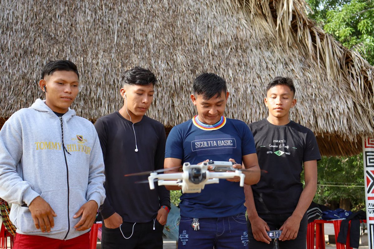 CAFOD's tweet photo. “Through drones, we can see how miners have been entering our land and community. It’s important to keep the community safe” shares a young indigenous leader.

Young Indigenous people are using drone technology to defend the Amazon forest. #WorldIndigenousDay https://t.co/K5eyGeGw3o