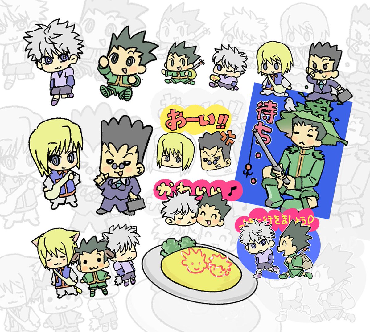 gogomalife's tweet photo. #hxh 
헌터헌터 한판 ㅎㅎ https://t.co/BOPTzH31Dn