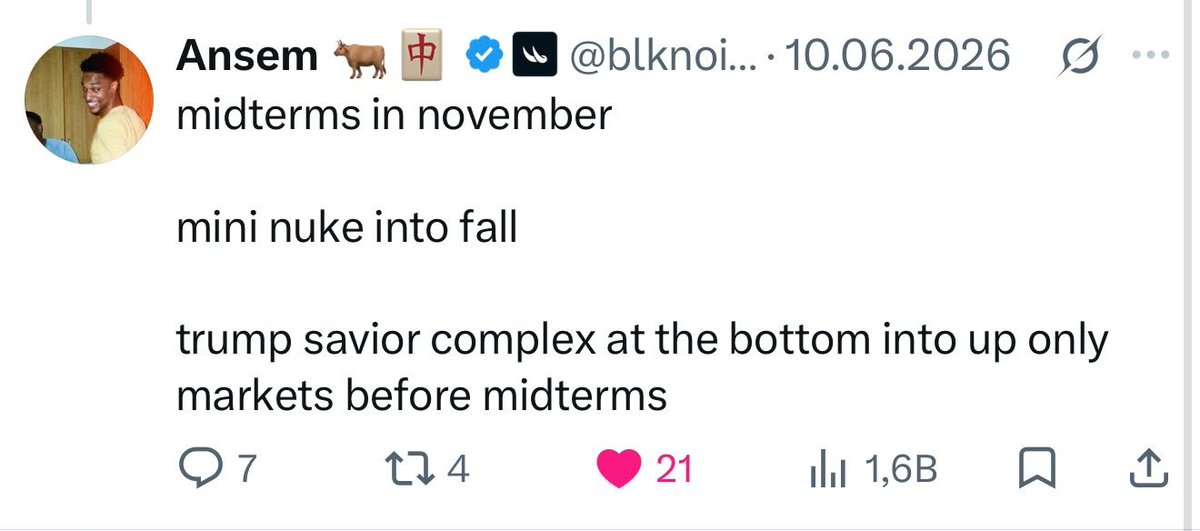 hovscall's tweet photo. @Raydium #midterms26 👀
Narrative in midterms https://t.co/rj50F9rgU4