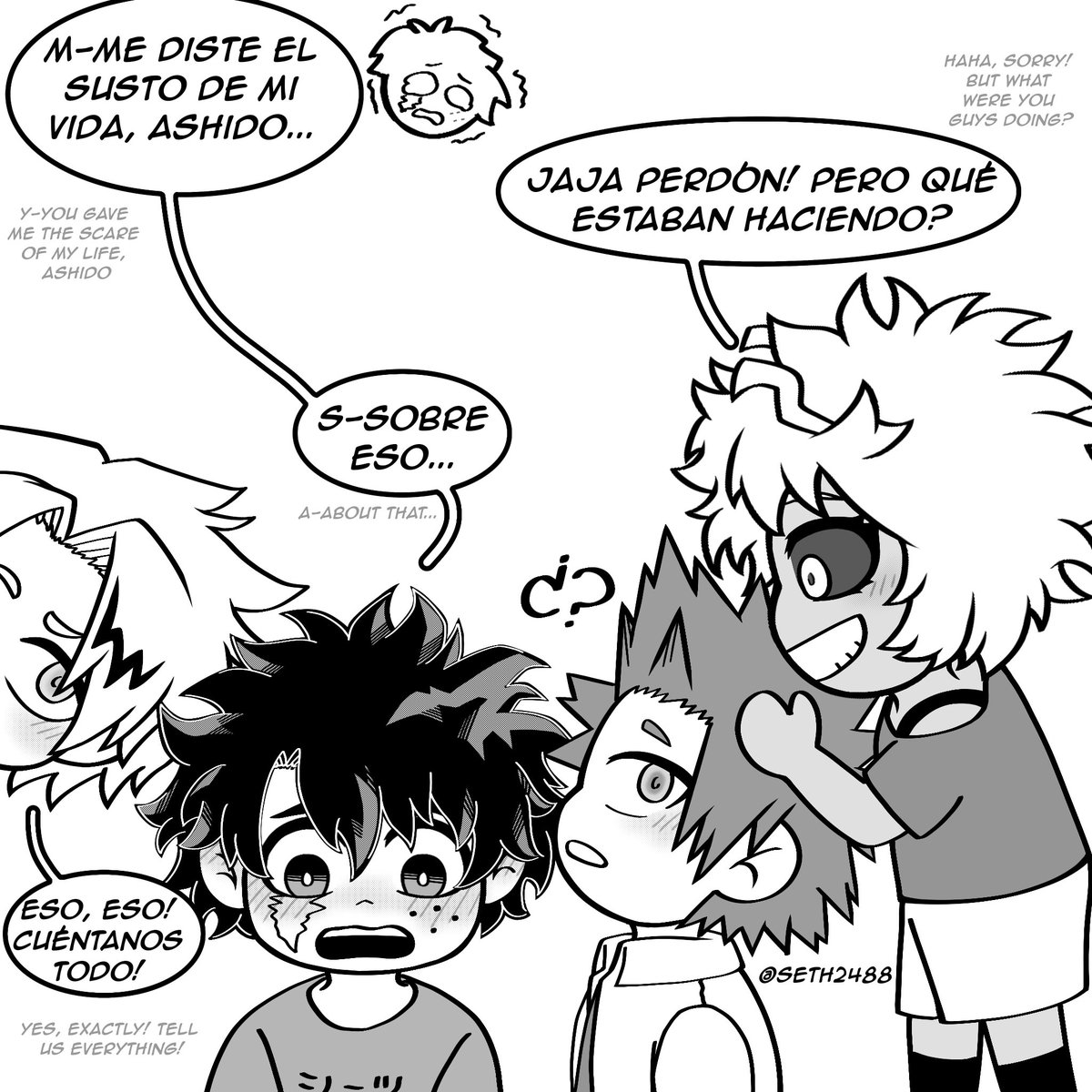 Seth2488's tweet photo. "Mi primer... ¿Error?" Cap 4
(5/6) https://t.co/lKSeqMdONF