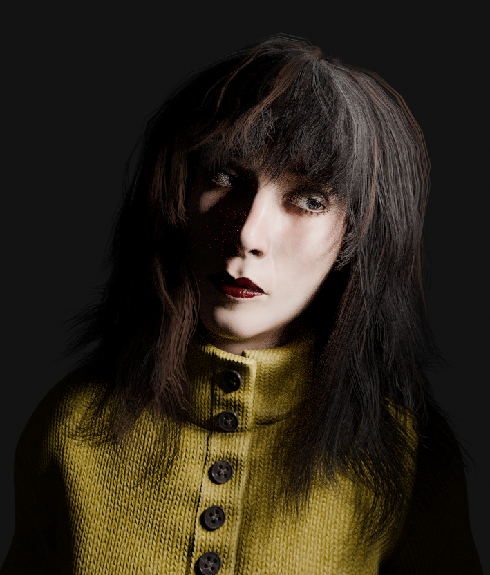 AliElhabrouk's tweet photo. outdated photo models done, doing some last touches, gonna make her messy version and she'll be up for grabs! #thewaltenfiles https://t.co/1ZOYtJPYTL