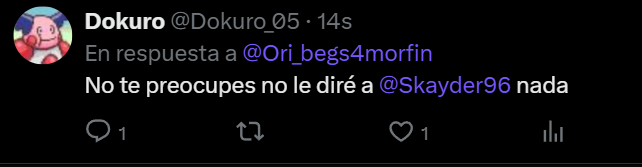 Skayder96's tweet photo. @Dokuro_05 @Ori_begs4morfin mas tontos que cagar pa dentro, es increible https://t.co/QMzHXcIGu2