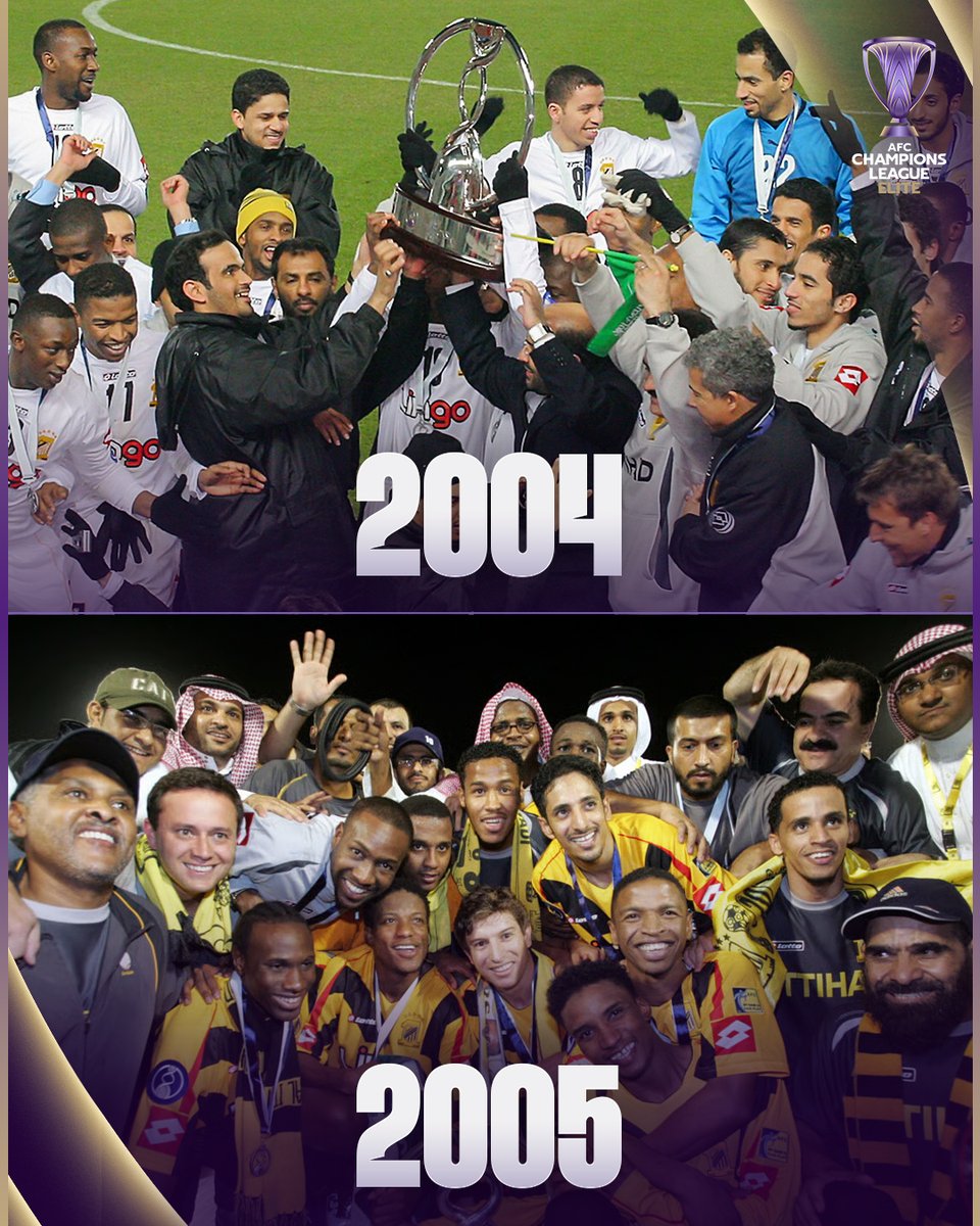theAFCCL_ar's tweet photo. عندما صنع الاتحاد التاريخ بلقبين آسيويين متتاليين🏆🏆

 #دوري_أبطال_آسيا_للنخبة https://t.co/ODo8FqUBMU