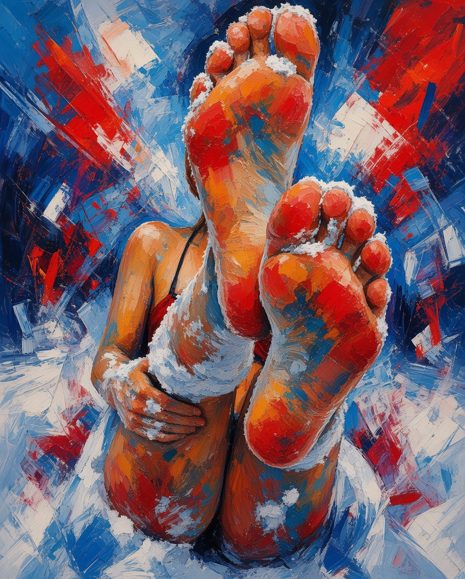 TweakedOnFeet87's tweet photo. Just saw a post this morning that gave me an idea….what would some of these amazing photos look like as modern art… 

If you’re one of the models and you want me to take it down DM me and I will. 

FEETURED: @callmequeensnow  @_Peach_Crumble_ @thecosmicgodess @GamertoesKZ https://t.co/8DExzCNi3A