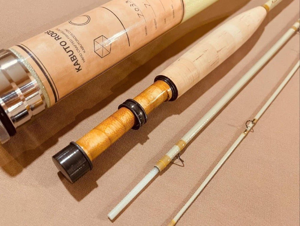FishOnFlyFish's tweet photo. Amazingly beautiful — the Kabuto Fiberglass 7'0" 3wt Blonde / Light Flamed Bamboo Reel Seat is available Fish On! Custom Rods!

The true work of art the Kabuto fiberglass action meets the warmth and character of a light flamed bamboo reel seat.

#FishOnCustomRods https://t.co/1ZbaugDz04