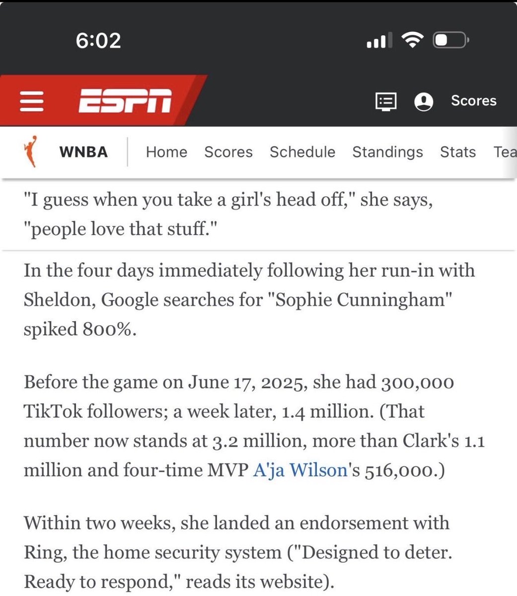 a1_goaat's tweet photo. @JonnyRoot_ "I guess when you take a girl's head off, people love that stuff." Sophie Cunningham last year after doing the same thing to Dijonai’s teammate. https://t.co/cho9HZzwcH