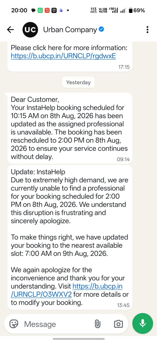 Mehulkaria21's tweet photo. @UC_Assist One more cancellation for today .Registrar number is 7021275500 https://t.co/onGkCfePVc