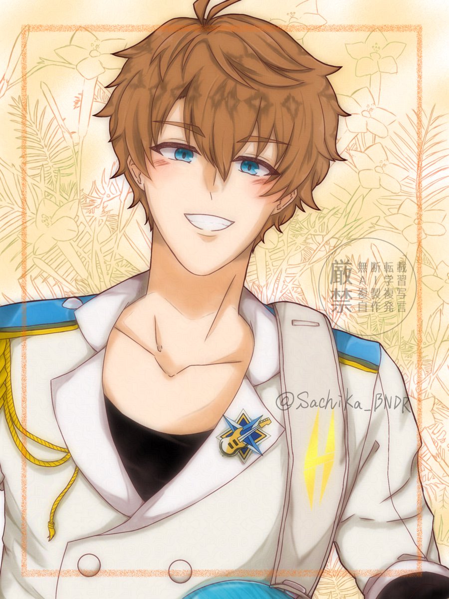 Sachika_BNDR's tweet photo. いつも明るくみんなに愛されてる貴方へ🍹𓈒𓂂𓏸🎸

#五稜結人誕生祭2026 https://t.co/oW20mrPMsp