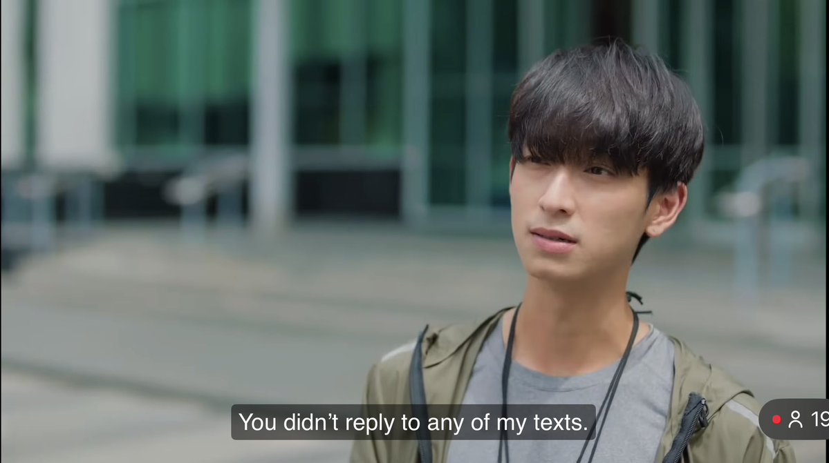 Chimon_MmFamily's tweet photo. “You’re not gonna say hi to me?” 
“Are you avoiding me?” 
“You didn’t reply to any of my texts” 

My poor Kong 😭🫳🏻

SERVING MATCH POINT 3RD EP

#MatchPointSeriesEP3 https://t.co/HstEQBzjqj
