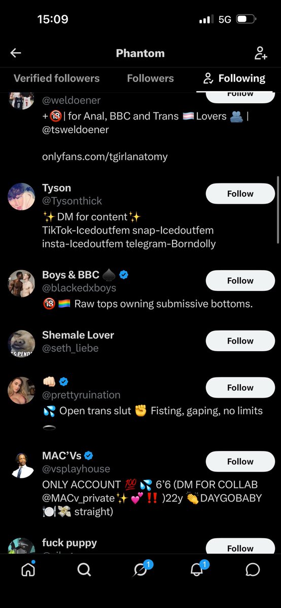 rxyan700's tweet photo. @yori61942 @CallofDuty @CallofDutyCM @Parasite @PhantomStik this is ur follow list right ? Lmfao https://t.co/u7Qpfsrnyq
