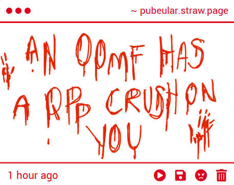 bloatblox's tweet photo. whos period blood am i licking https://t.co/ltWfNEW0Qw