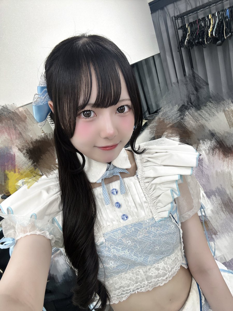 ciel_mim's tweet photo. 『無銭ぷろじぇくと!! vol.96』ありがとうございました！🌈
コールいっぱい聞こえてうれしえるんだった〜〜！ありがとう^> ·̫ <^♩
しえるん低めサイドポニーお姉さんだった！🩵

次会えるのは8/11（火祝）シアターマーキュリー新宿！髪型はプッカモリします！初めて！ぜひ会いに来てね🌟
#めいみー https://t.co/4s4d5Q28Zd