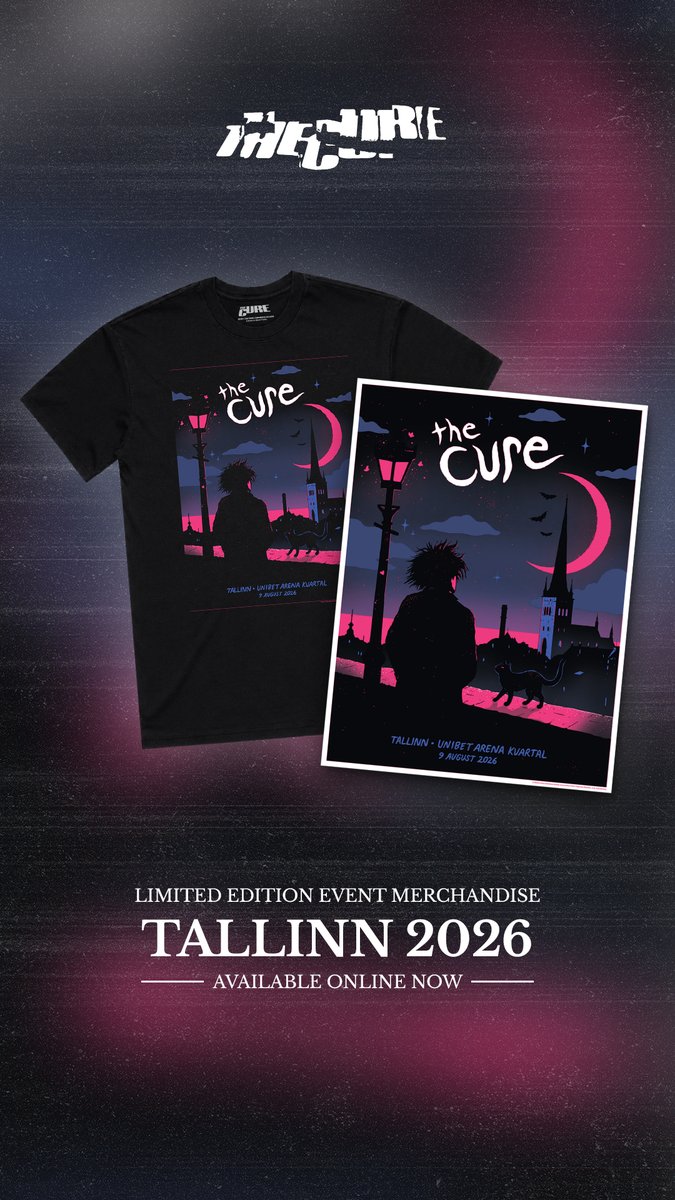 thecure's tweet photo. ARTWORK BY Robin Eisenberg 
ORDER AT https://t.co/BYljVoLSTU https://t.co/oCVFllbLMX
