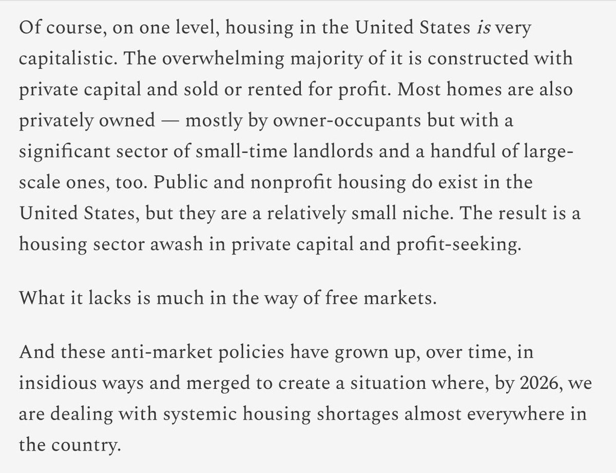 mattyglesias's tweet photo. IMO the real “downward mobility” is that even through I’m very successful I couldn’t afford to live in an apartment that matches the size and neighborhood that I grew up in thanks to America’s large and growing housing scarcity problem. 

https://t.co/iDXJTcWMK0 https://t.co/8ZEOEkzsWf
