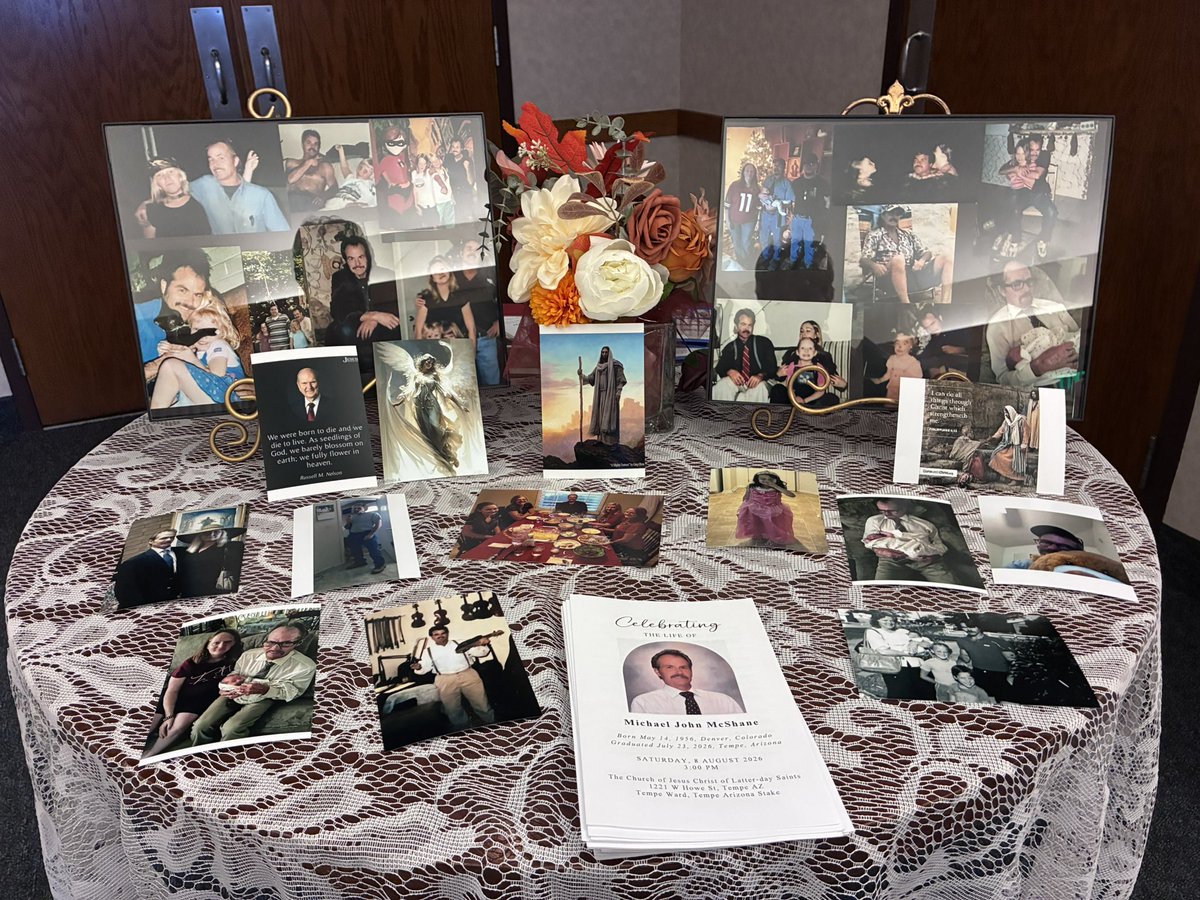 maranda_swiftie's tweet photo. My dads funeral was last night. I didn’t get to go but I saw it on a livestream. My mom showed me his urn yesterday and I BROKE. I miss him so much. ♥️😢🕊️ RIP dad 05/14/1956-07/23/2026 https://t.co/cCBnX6wrhK