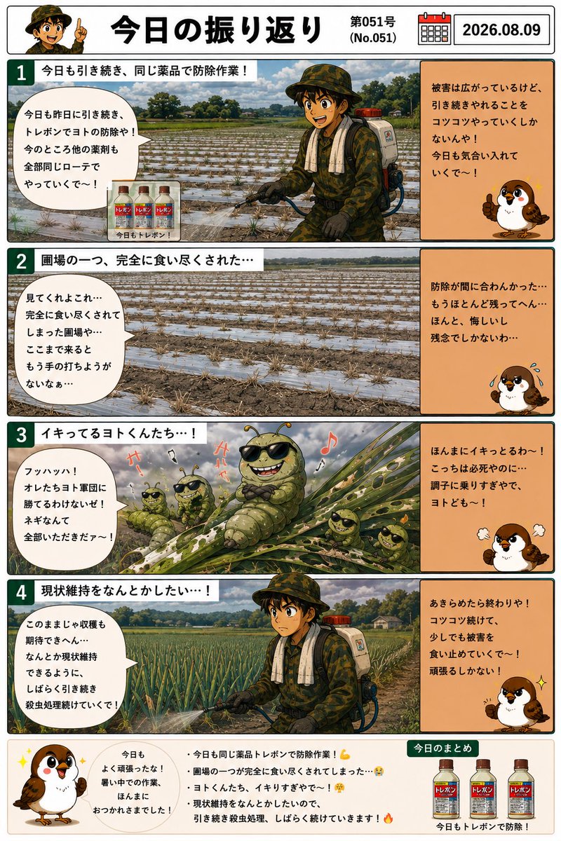VanirJPN's tweet photo. 日常系4コマ
#農業 https://t.co/io4SbgSCRx