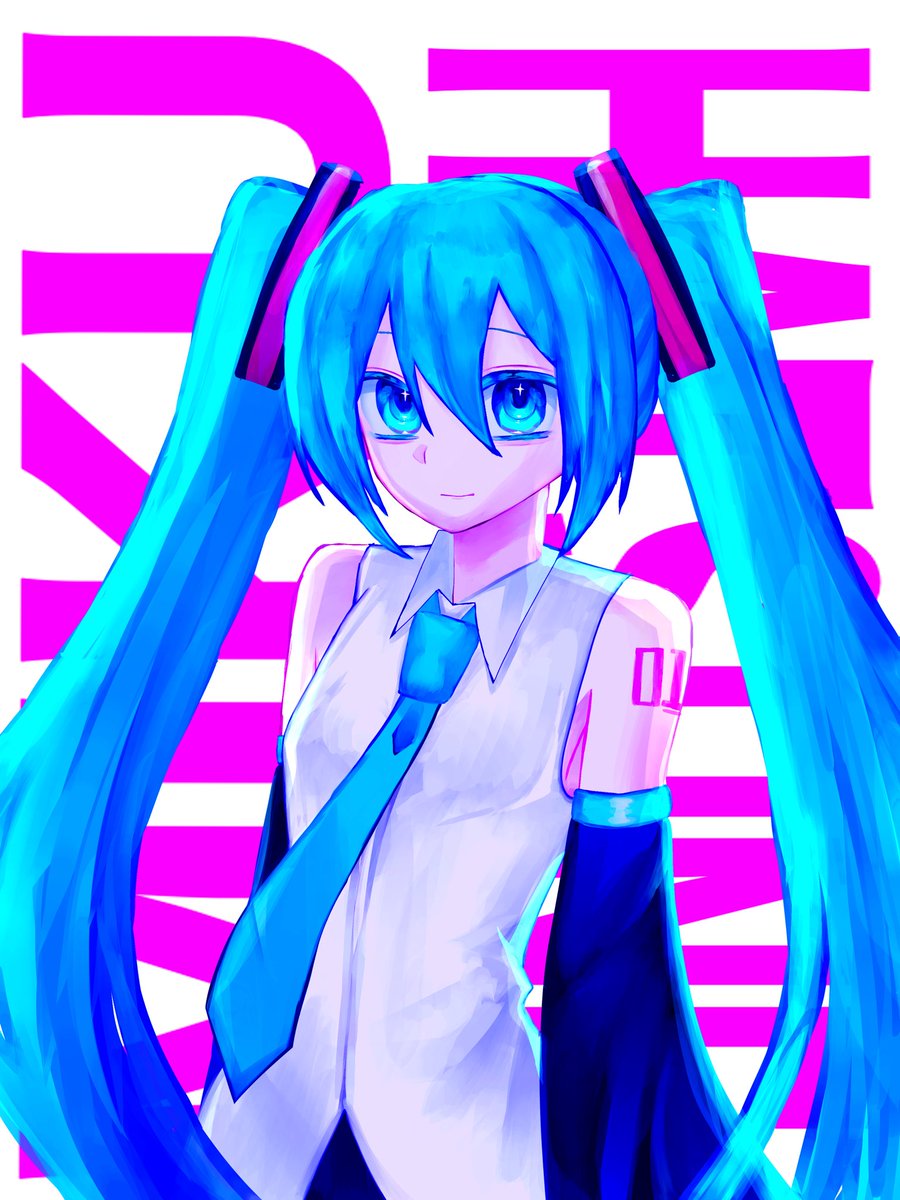 kusoky's tweet photo. #初音ミク  #illustration  #イラスト https://t.co/iHEuRQlWEn