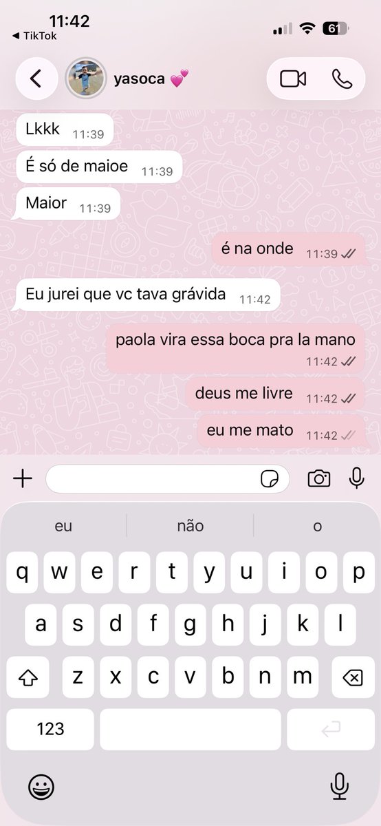 emiillanas's tweet photo. liguei desesperada pra minha irma pra contar o SONHO que eu tive e ela ja tava chorando achando q eu tava GRAVIDA https://t.co/KqCxoH7OCu